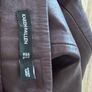 Karen Millen natural leather midi skirt Image 6