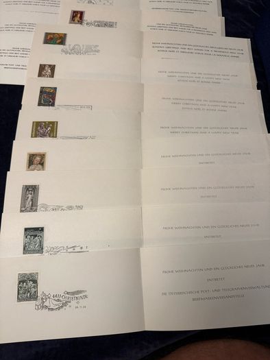 Christmas booklet collection AUSTRIA