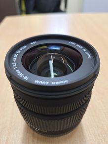 Sigma zoom DC 18-50mm 1:2.8-4.5 HSM lens for Nikon F mount