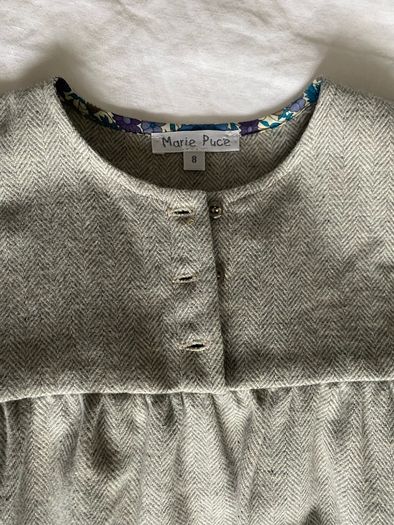 Herringbone Dress from Marie Puce