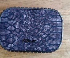 Axel Clutch Bag - Metal Frame with Shoulder Chain