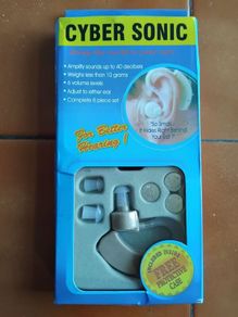 new hearing aid for better hearing.