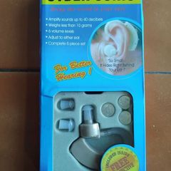 new hearing aid for better hearing.