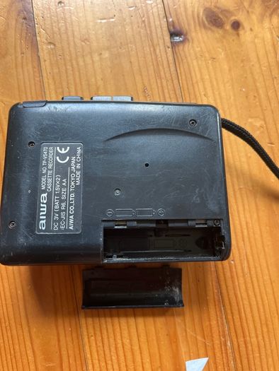 Cassette recorder and player