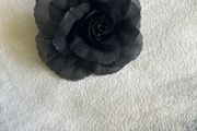 Black rose brooch- clothes/ bag decoration