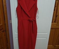 Luxurious Red Jumpsuit