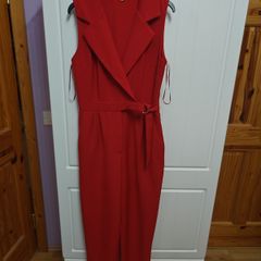 Luxurious Red Jumpsuit