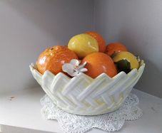 Italian Ceramic Oranges & lemons
