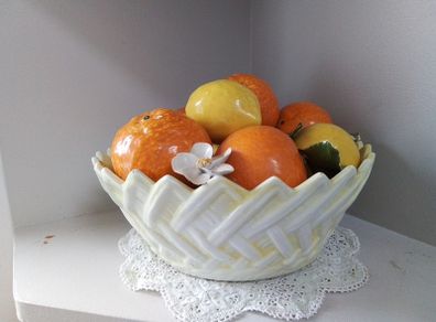 Italian Ceramic Oranges & lemons