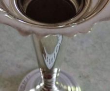 Silver Plated Small Vase.