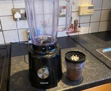 blender with coffee grinder