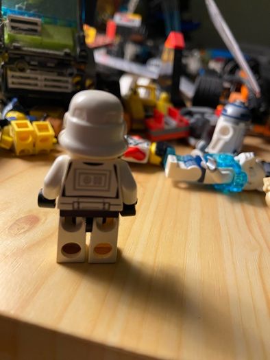 LEGO Star Wars Stormtrooper Minifigure Black Head Sw0188