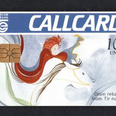 1994 Ireland 100 unit Oisin returning from Tir na nOg definitive (Gemplus) Call Card Used