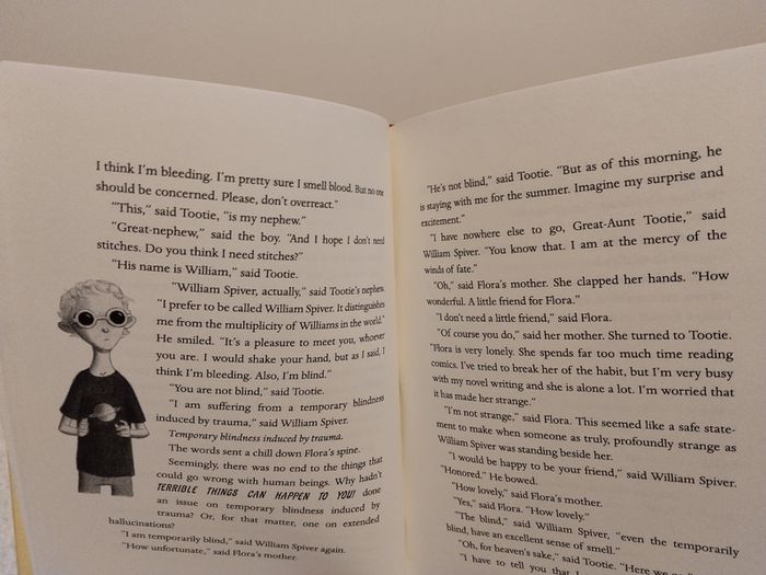 Flora and Ulysses: The Illuminated Adventures Hardback book