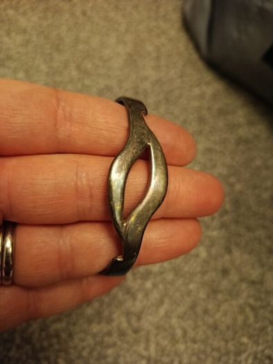 2 newbridge silver bangles !!please read ad and see pictures!!