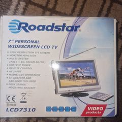 7 Personal Lcd Tv Roadstar