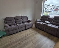 New Full Recliner Sofa Sets Free Delivery