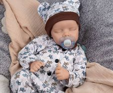 Reborn Dolls, 17 inch Handmade Realistic Reborn Babies Soft Vinyl Body, Reborn Baby Doll Looks Like a Real Baby