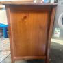 Rustic 3-Drawer Wooden Bedside Table / Locker Image 2