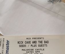 2 Nick Cave Tickets For Sale In Malahide Castle