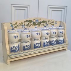 1950s Japanese spice rack