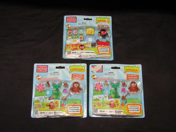 Moshi Monsters Mega Bloks Set #80618 Seed Cart  Brand New Sealed  Also Compatible With Lego And Other Brands