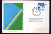 1973 Ireland contemporary Irish Art - Painting By W. Scott Commemorative Stamp First Day Cover (FDC) with Cill Choinnigh (Kilkenny) cancel