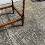 Beautiful oak hall table with twisted legs Image 4