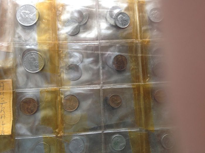 Coin collection, mixed countries, pre euro,