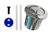 Roca Dual Flush Push Button With Plain Rods Chrome AH0002100R  Short Body