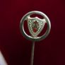 Vintage Sterling Silver  Enamel Irish Temperance Assn Lapel Pin Pioneer Hm Dublin 1960 - 2,1g Image 7