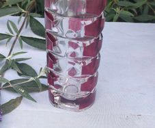 J.G Durand-Luminarc mid century glass vase