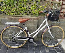 Pendleton Somerby Hybrid Bike - White & Purple, perfect condition rarely used