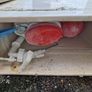 Used ceramic toilet cistern tank Image 2