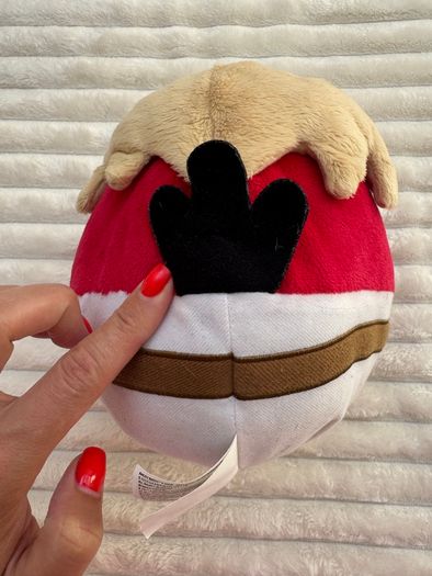 Angry Birds Star Wars approx. 9 Luke Skywalker Plush Soft Used Please look on the Bottom of the toy look at the pictures