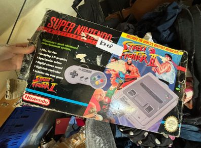 Street Fighter 2 SNES Super Nintendo Console Boxed PAL