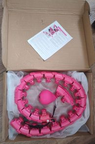 Smart Weighted Hula Hoop with Auto-Spinning Ball (in Box)