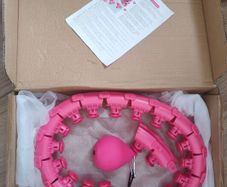 Smart Weighted Hula Hoop with Auto-Spinning Ball (in Box)