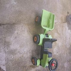 toy tractor and trailer