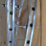 Track wheelset Araya rims+Suntour Superbe track hub NOS NJS Image 4