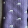 Vintage Silk Elephant Tie Image 2