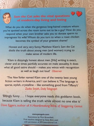 Sam the Cat.  Paperback.   By Matthew Klam