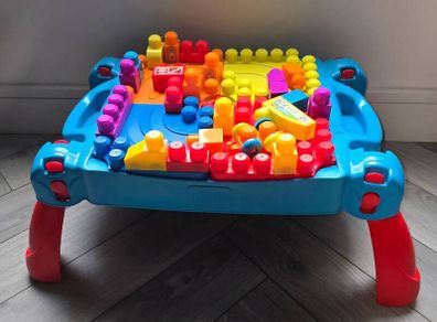 Mega blocks build & learn table