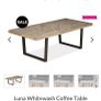 Oak coffee table Image 2