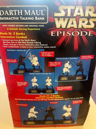 Star Wars Darth Maul Interactive Bank