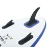 Stand Up Paddle Board Set SUP Surfboard Inflatable Blue and White Image 5