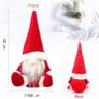 Christmas Gnome Plush Gonk Decorations - Handmade Swedish Tomte Scandinavian Santa Elf Ornaments (FREE POSTAGE) Image 4