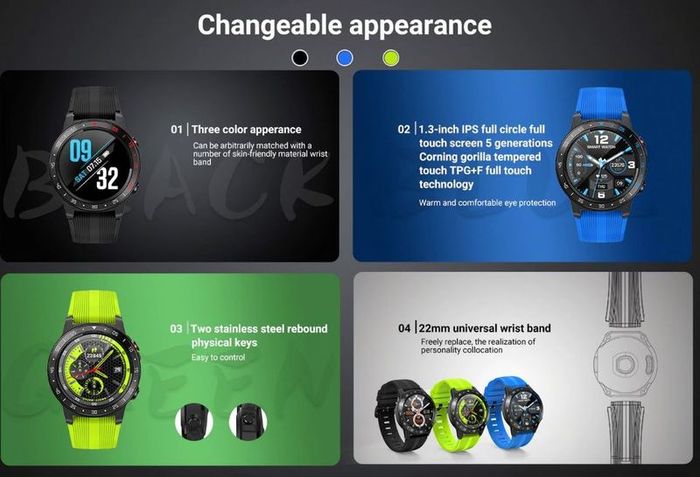 Brand New Smart Sports Watch with All In 1 Monitor.