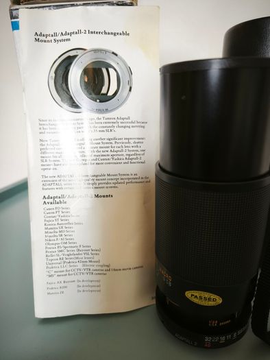 Tamron Adaptall Zoom Lens