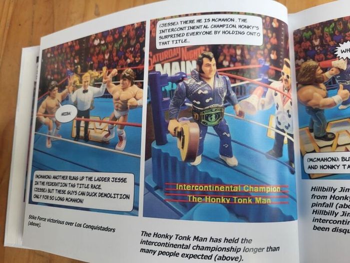 Wrestling Figure Photobook